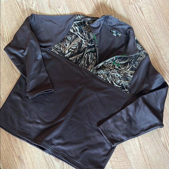 Brown Camouflage Under Armour pull over men’s size XL - Picture 1 of 3